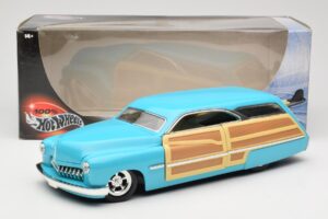 Mercury Merc Woodie Azul Hot Wheels 1:18 27806 Metal - imagen 8 de 8