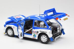 MG Metro 6R4 #5 T. Pond / R. Arthur Rally Monte Carlo 1986 Sun Star 1:18 5537 Metal - imagen 5 de 8