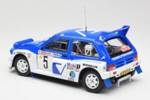 MG Metro 6R4 #5 T. Pond / R. Arthur Rally Monte Carlo 1986 Sun Star 1:18 5537 Metal - imagen 7 de 8