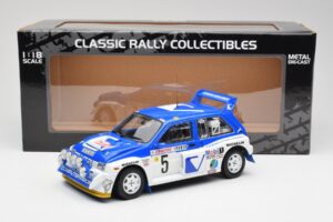 MG Metro 6R4 #5 T. Pond / R. Arthur Rally Monte Carlo 1986 Sun Star 1:18 5537 Metal - imagen 8 de 8