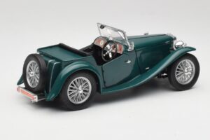 MG TC Midget Shires Green Road Legends 1:18 92468 Metal - imagen 3 de 8