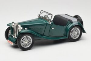 MG TC Midget Verde American Mint 1:18 3048191 Metal