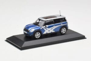 Mini Clubman R55 Cooper S Blue Metallic Onitsuka Tiger Minichamps 1:43 403138676 Metal - imagen 2 de 4