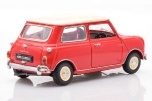Mini Cooper 1275 S Rojo Kyosho 1:18 8840 Metal - imagen 3 de 8