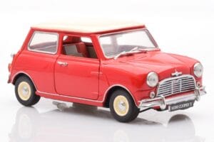 Mini Cooper 1275 S Rojo Kyosho 1:18 8840 Metal - imagen 6 de 8