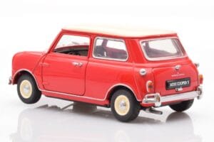 Mini Cooper 1275 S Rojo Kyosho 1:18 8840 Metal - imagen 7 de 8