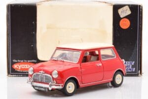 Mini Cooper 1275 S Rojo Kyosho 1:18 8840 Metal - imagen 8 de 8