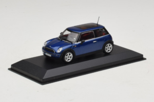 Mini Cooper Descapotable Azul Minichamps 1:43 80420309092-R1 Metal - imagen 2 de 5