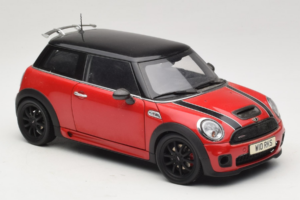 Mini Cooper John Cooper Works R56 Rojo & Negro Kyosho 1:18 80430419909 Metal - imagen 6 de 8