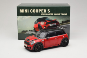 Mini Cooper John Cooper Works R56 Rojo & Negro Kyosho 1:18 80430419909 Metal - imagen 8 de 8