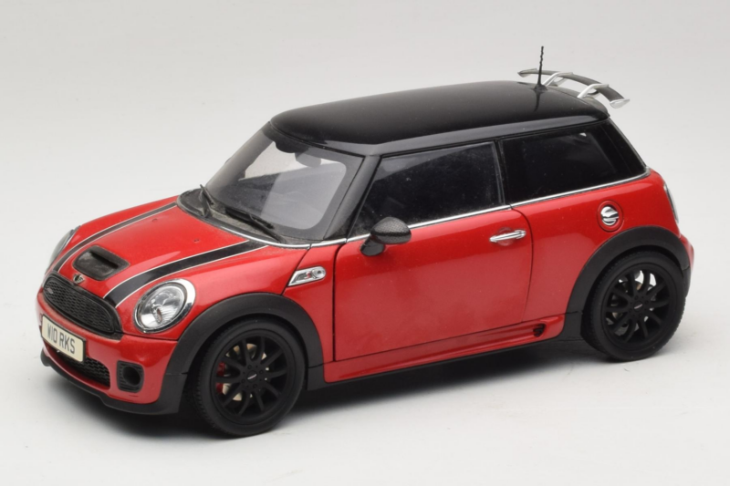 Mini Cooper John Cooper Works R56 Rojo & Negro Kyosho 1:18 80430419909 Metal