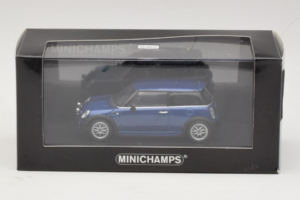 Mini Cooper One R50 Aero Azul Minichamps 1:43 431138270 Metal - imagen 4 de 4