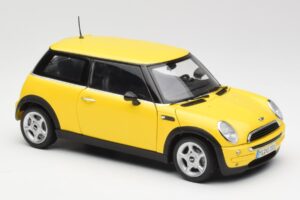 Mini Cooper One R50 Paquete Aerodinámico Amarillo Kyosho 1:18 80430148553 Metal - imagen 6 de 8