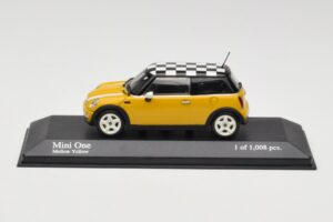 MINI One R50 Amarillo Minichamps 1:43 431138104 Metal