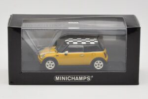 MINI One R50 Amarillo Minichamps 1:43 431138104 Metal - imagen 5 de 5