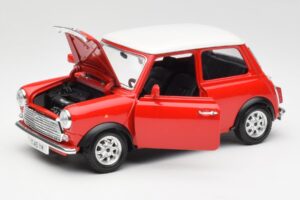 Mini Cooper Rojo Bburago 1:18 3379 Metal - imagen 2 de 8