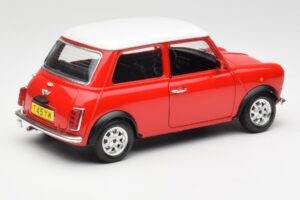 Mini Cooper Rojo Bburago 1:18 3379 Metal - imagen 3 de 8