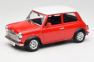 Mini Cooper Rojo Bburago 1:18 3379 Metal
