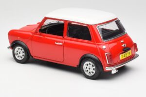 Mini Cooper Rojo Bburago 1:18 3379 Metal - imagen 7 de 8