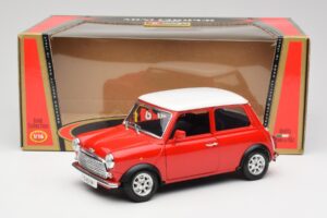 Mini Cooper Rojo Bburago 1:18 3379 Metal - imagen 8 de 8