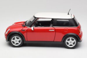 Mini Cooper R50 Rojo Maisto 1:18 31619 Metal - imagen 3 de 8