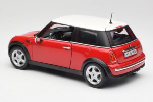 Mini Cooper R50 Rojo Maisto 1:18 31619 Metal - imagen 4 de 8