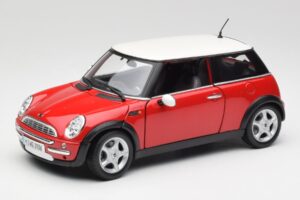 Mini Cooper R50 Rojo Maisto 1:18 31619 Metal