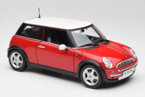 Mini Cooper R50 Rojo Maisto 1:18 31619 Metal - imagen 6 de 8