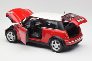 Mini Cooper R50 Rojo Maisto 1:18 31619 Metal - imagen 7 de 8