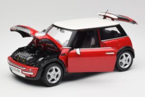 Mini Cooper R50 Rojo Maisto 1:18 31619 Metal - imagen 8 de 8
