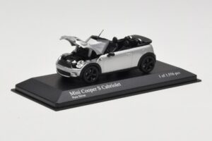 Mini Cooper S R57 Descapotable Plata Minichamps 1:43 431138830 Metal - imagen 6 de 6