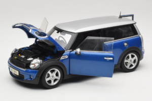 Mini Cooper S Clubman R55 Azul & Plata Kyosho 1:18 80430421048 Metal - imagen 2 de 8