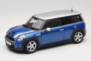 Mini Cooper S Clubman R55 Azul & Plata Kyosho 1:18 80430421048 Metal