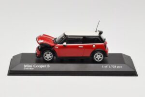 MINI Cooper S R53 Rojo Minichamps 1:43 431138200 Metal - imagen 5 de 5