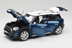 Mini Countryman F60 Island Azul & Blanco Kyosho 1:18 80432447940 Metal - imagen 2 de 8