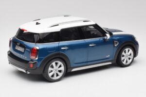 Mini Countryman F60 Island Azul & Blanco Kyosho 1:18 80432447940 Metal - imagen 3 de 8