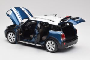 Mini Countryman F60 Island Azul & Blanco Kyosho 1:18 80432447940 Metal - imagen 5 de 8