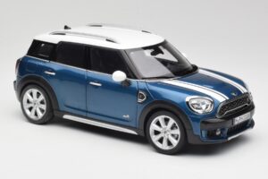Mini Countryman F60 Island Azul & Blanco Kyosho 1:18 80432447940 Metal - imagen 6 de 8