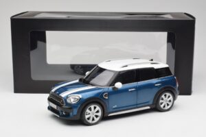 Mini Countryman F60 Island Azul & Blanco Kyosho 1:18 80432447940 Metal - imagen 8 de 8