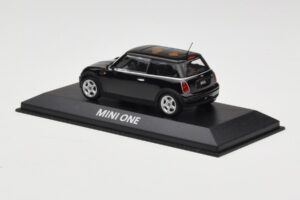 Mini One R50 Negro Con Techo Negro Minichamps 1:43 MINI005 Metal - imagen 3 de 5