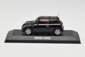 Mini One R50 Negro Con Techo Negro Minichamps 1:43 MINI005 Metal
