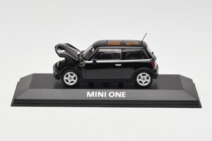 Mini One R50 Negro Con Techo Negro Minichamps 1:43 MINI005 Metal - imagen 5 de 5