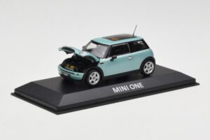 Mini One R50 Verde Claro Con Techo Verde Claro Minichamps 1:43 MINI003 Metal - imagen 2 de 4