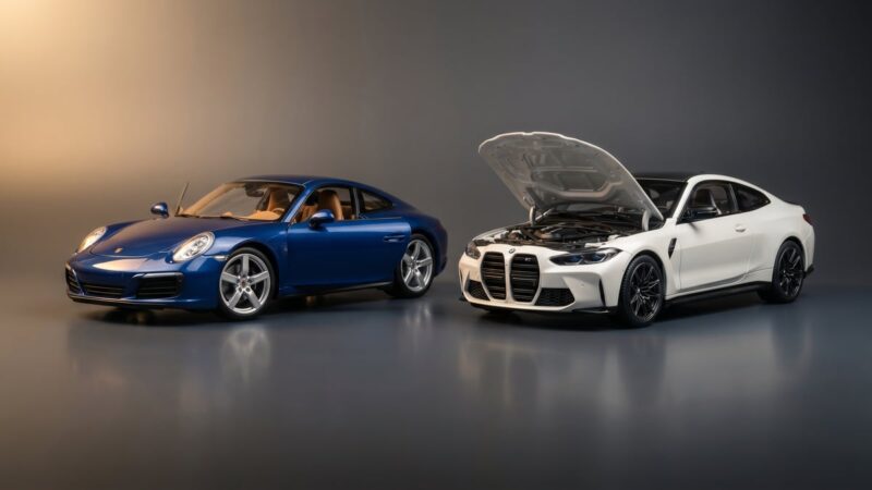 Minichamps o AUTOart: qué 1:18 premium elegir