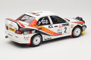 Mitsubishi Carisma GT Group N2 R. Burns / R. Reid RAC Rally 1997 Blanco Otto 1:18 OT1192 Resina - imagen 2 de 6