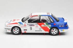 Mitsubishi Galant VR-4 #9 K. Eriksson / S. Parmander RAC Rally 1990 IXO 1:18 18RMC192A Metal - imagen 3 de 6