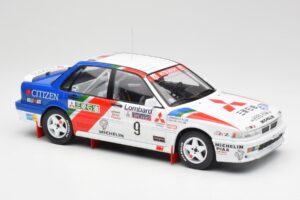 Mitsubishi Galant VR-4 #9 K. Eriksson / S. Parmander RAC Rally 1990 IXO 1:18 18RMC192A Metal - imagen 4 de 6