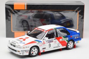 Mitsubishi Galant VR-4 #9 K. Eriksson / S. Parmander RAC Rally 1990 IXO 1:18 18RMC192A Metal - imagen 6 de 6