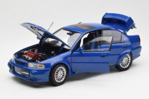 Mitsubishi Lancer EVO VI Azul RHD AUTOart 1:18 77151 Metal - imagen 2 de 8
