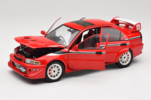 Mitsubishi Lancer Evo VI Tommi Makinen Edition Rojo AUTOart 1:18 77156 Metal - imagen 2 de 8